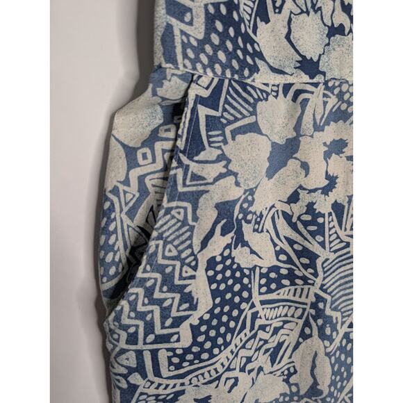 ASHLEE California Tropical Tiki Hawaiian Open back dress size 8 coconutgirl - Picture 5 of 11